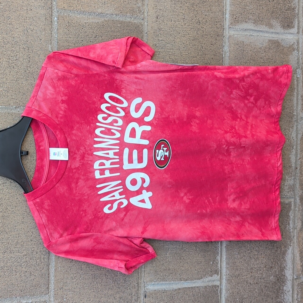San Francisco 49ers Tie Dye Relaxed NFL T-Shirt Small